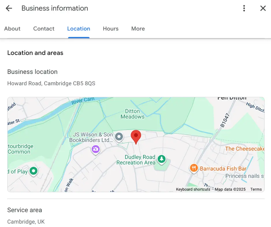 Google My Business Optimization
